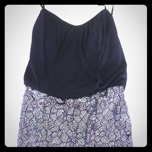 Cute black and white sequined party dress